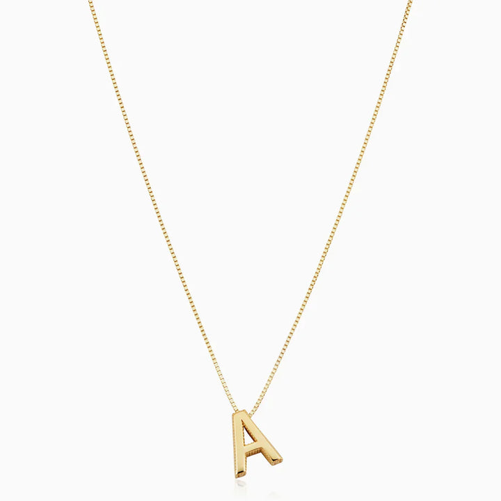 Collier Initial Lettre d'Amour
