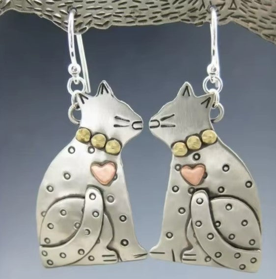 Pendientes de Gato Cautivadores